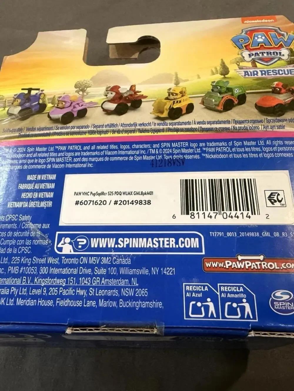 Paw Patrol Chase Air Rescue Vehicle